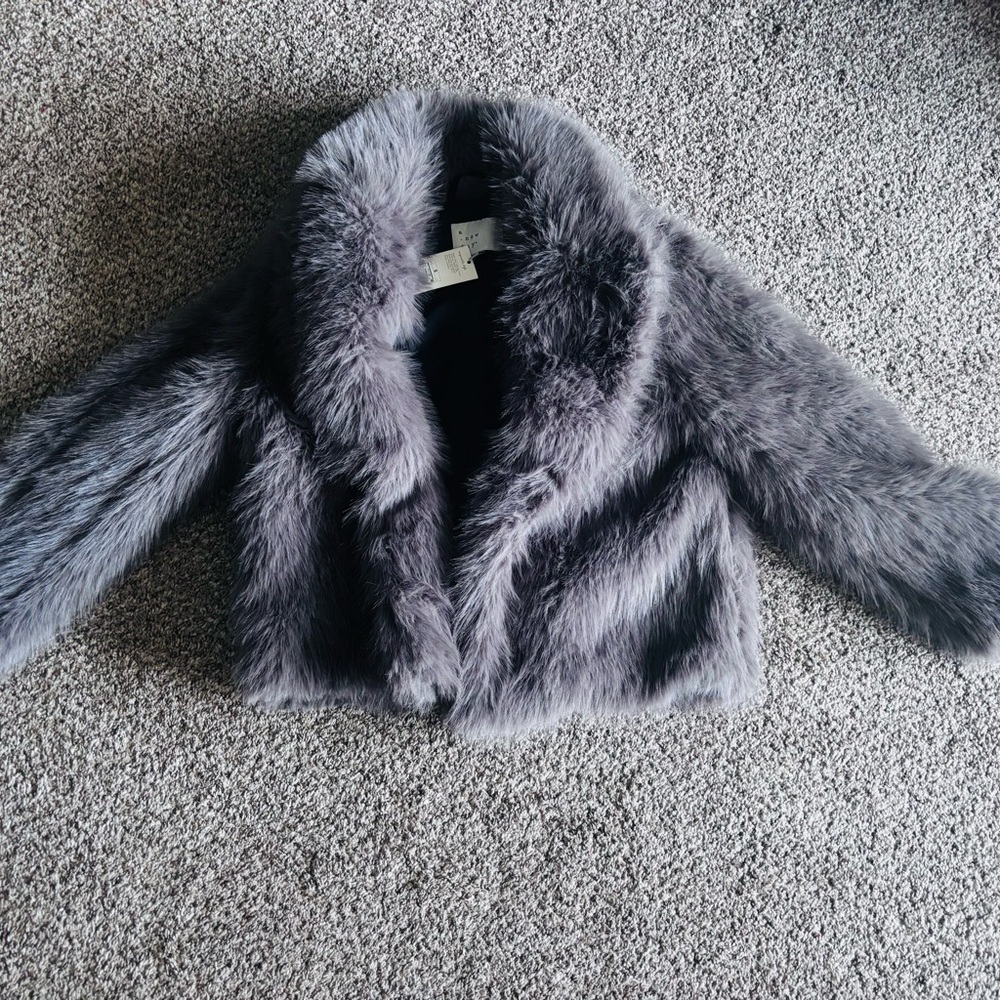 a New Day Plush Gray Jacket